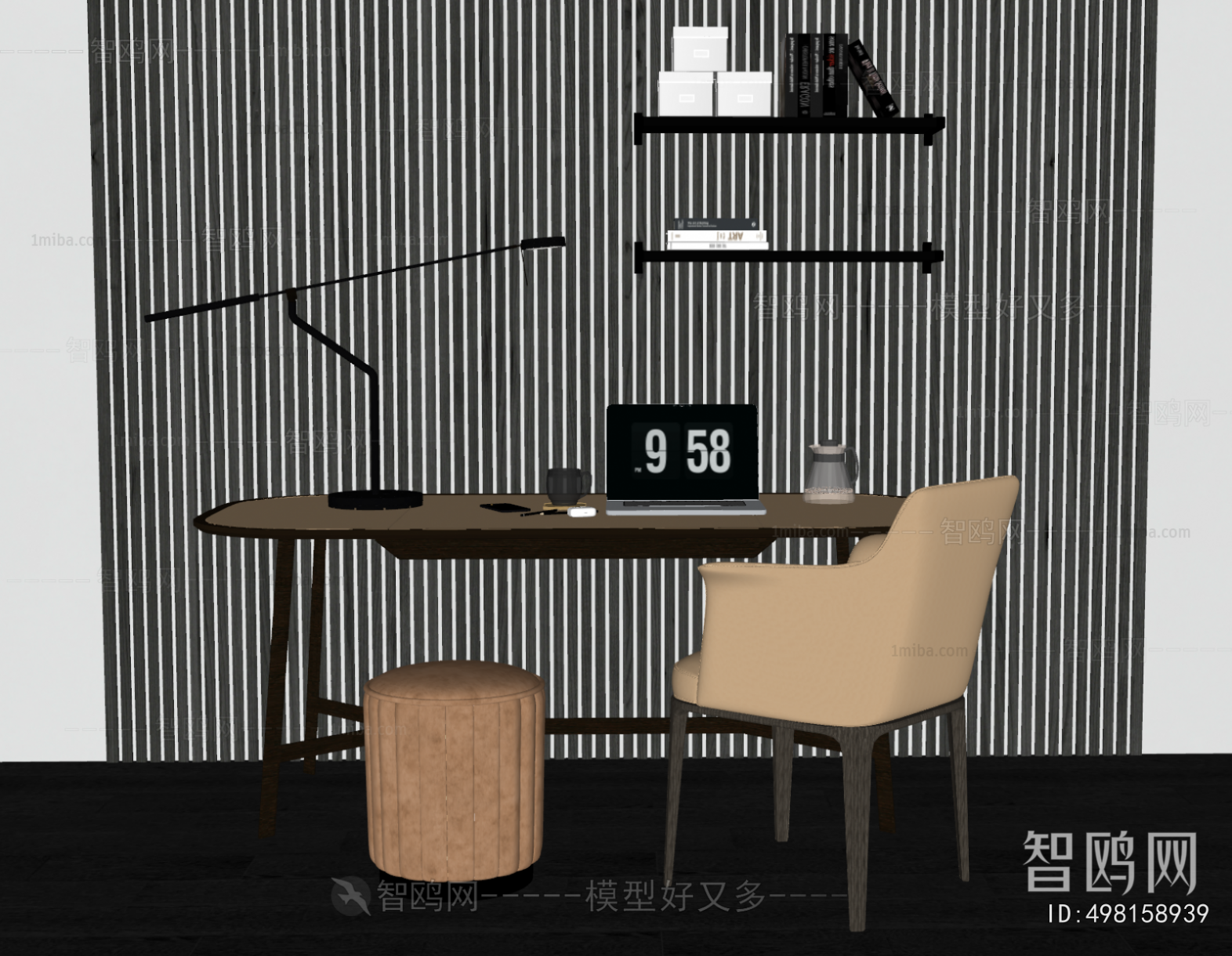 Modern Computer Desk And Chair