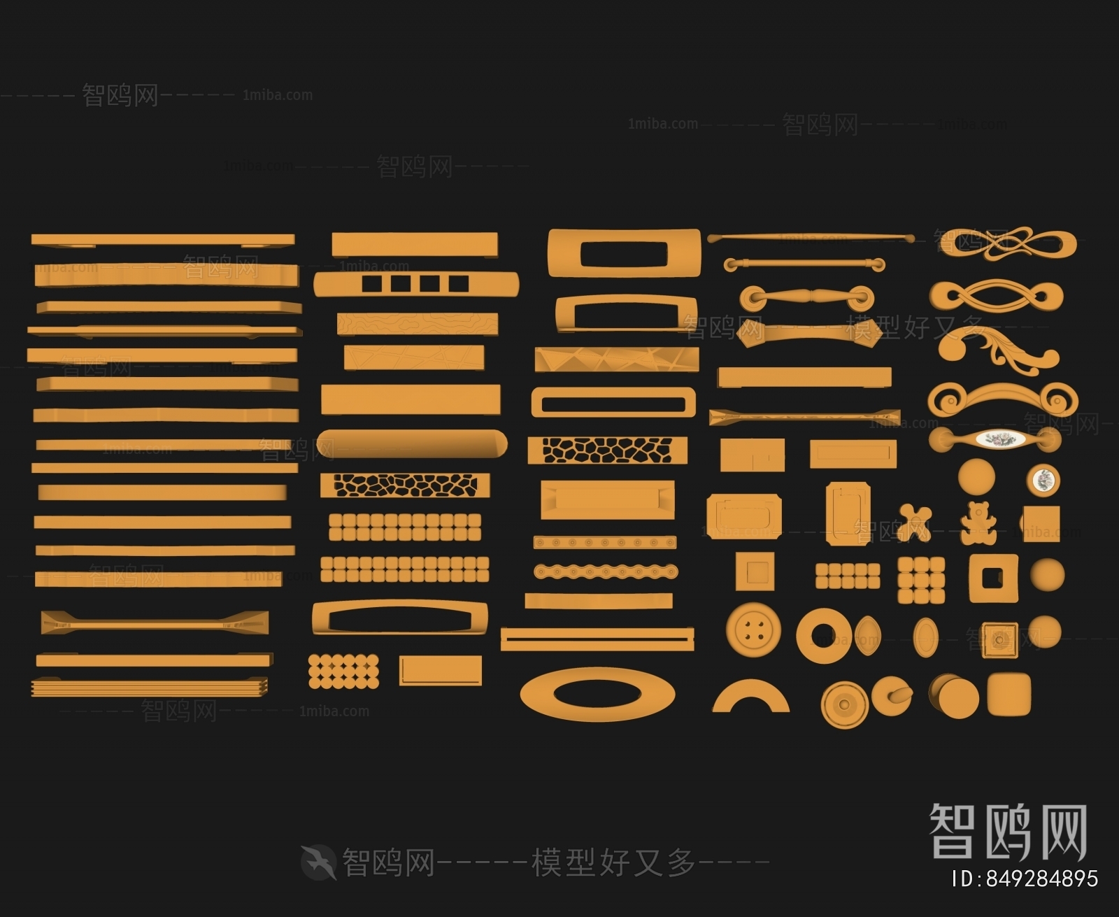 New Chinese Style Door Handle