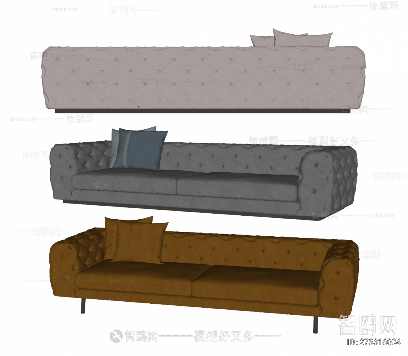 Simple European Style A Sofa For Two