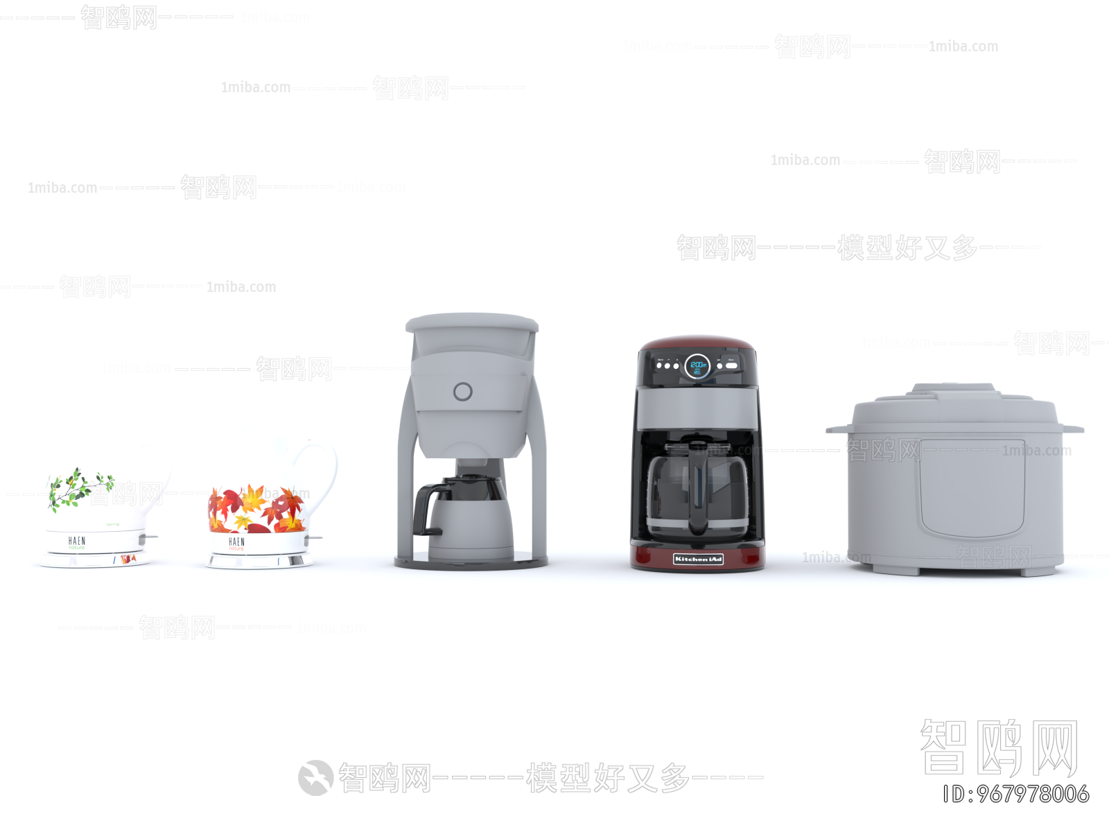 Modern Electric Kitchen Appliances