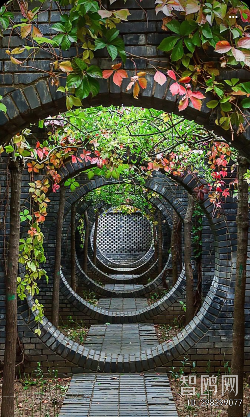 Chinese Style Landscape Wall