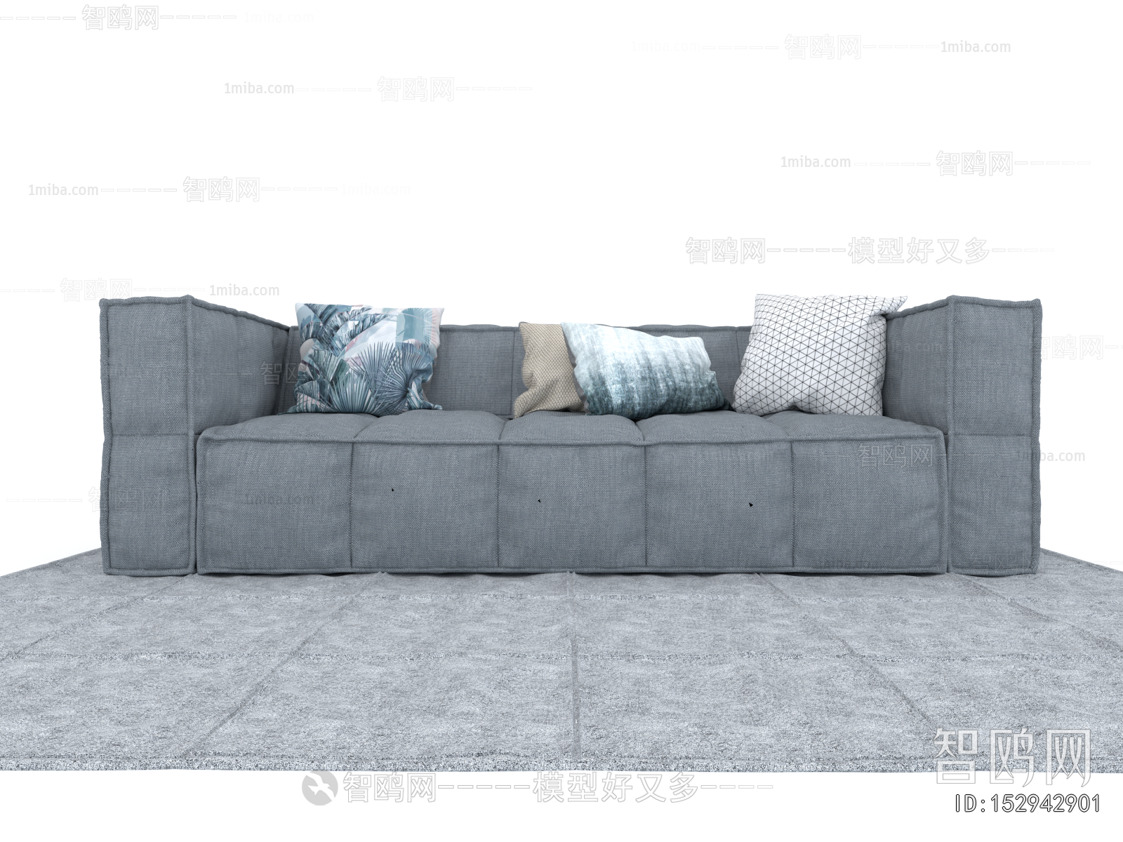 Modern Multi Person Sofa