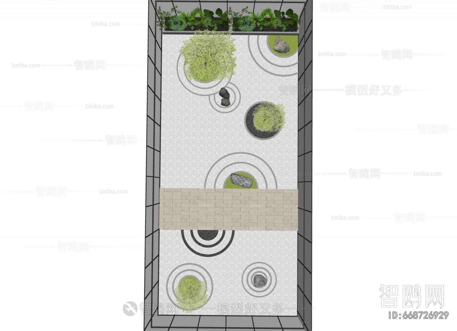 Japanese Style Courtyard/landscape