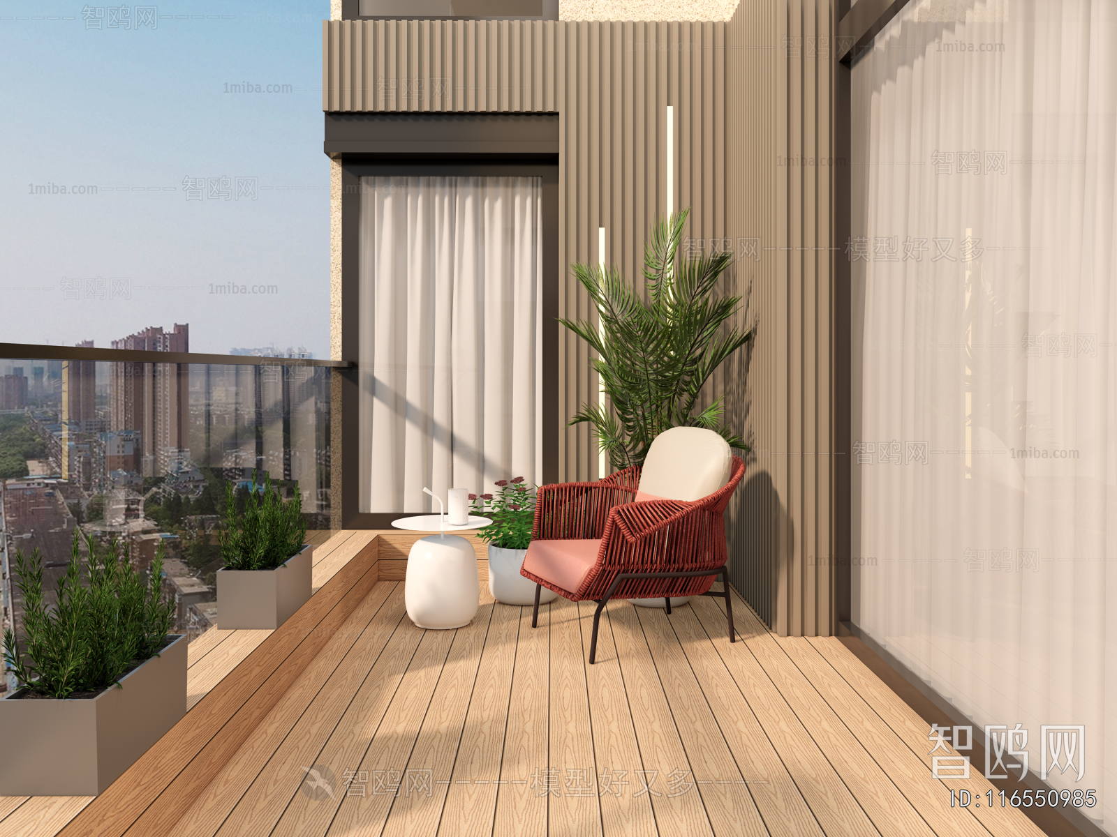 Modern Leisure Balcony