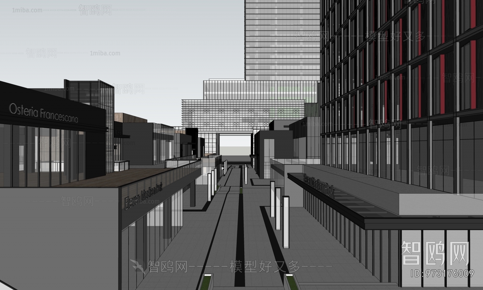 Modern Appearance Of Commercial Building