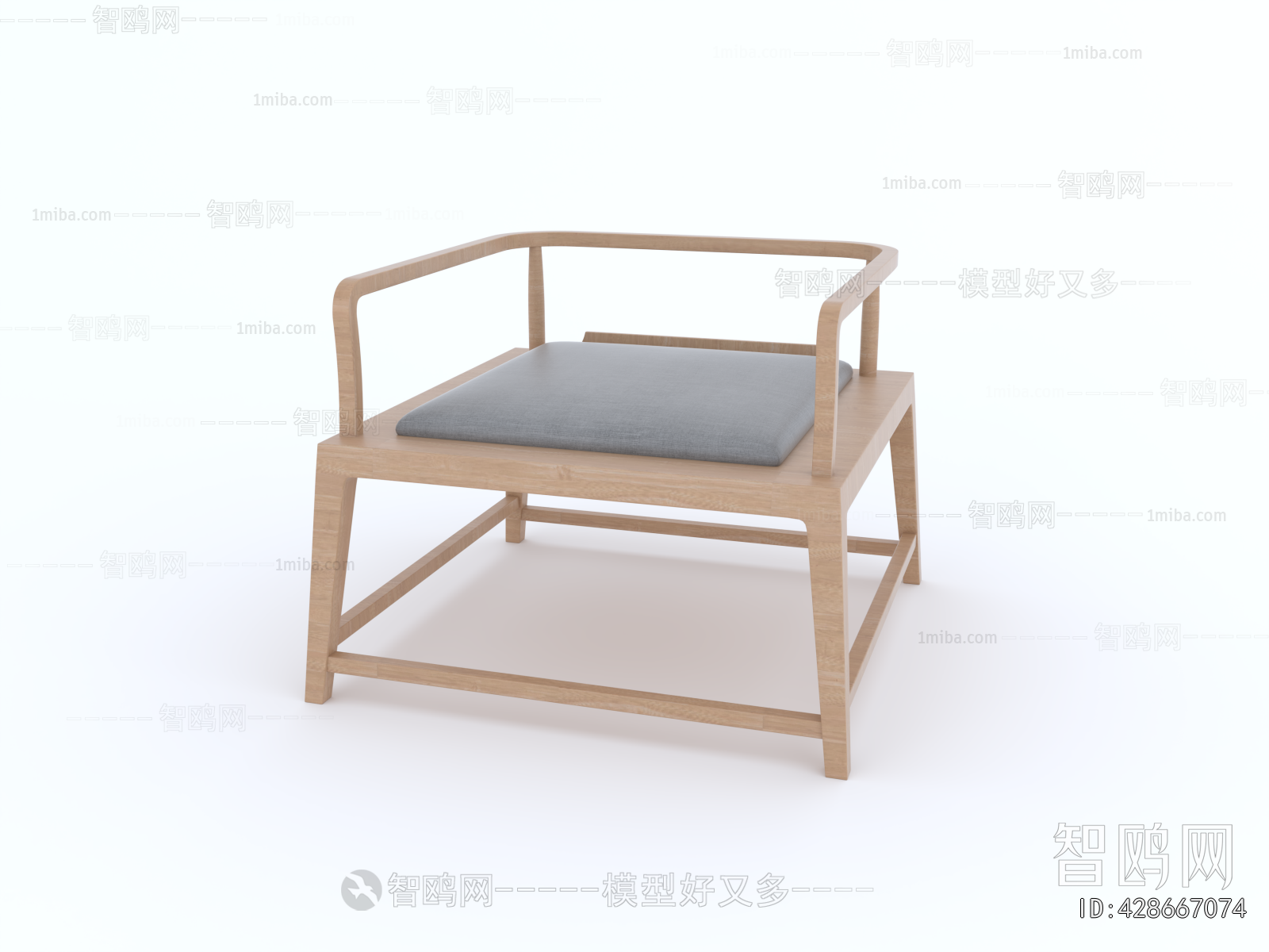 New Chinese Style Lounge Chair