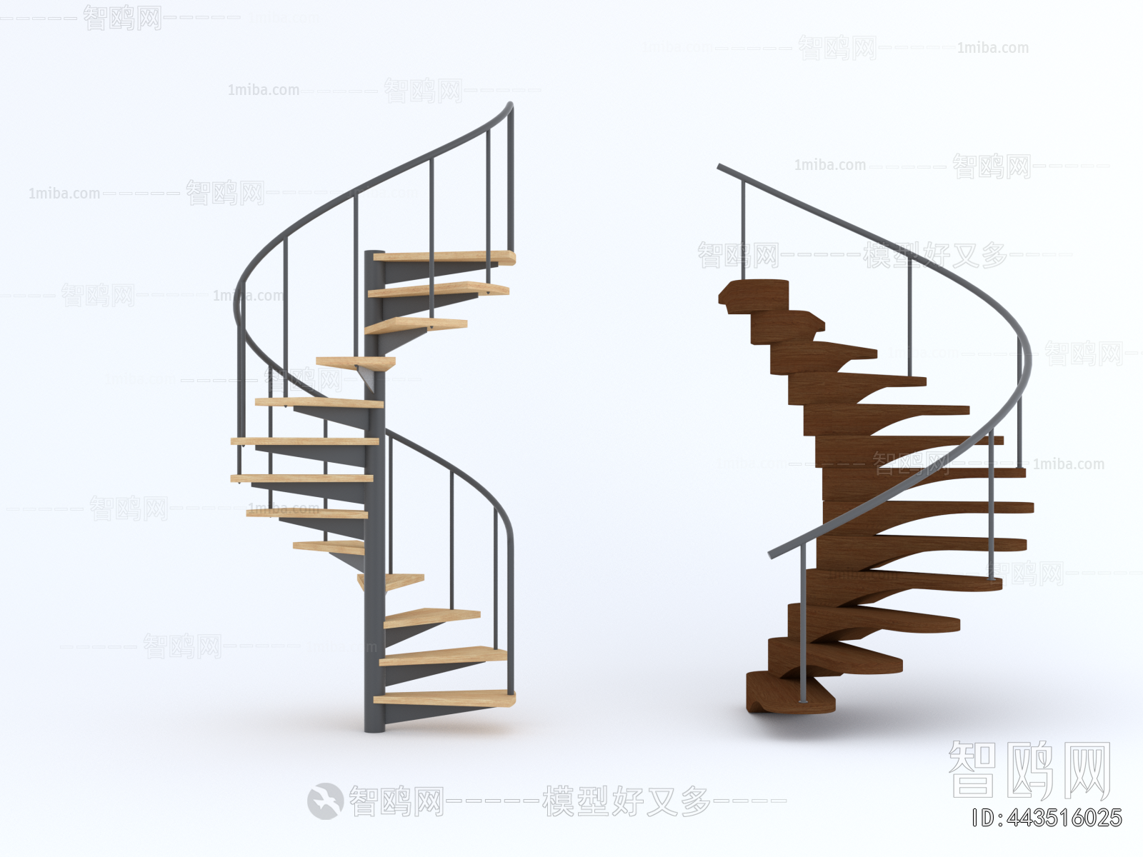 Modern Rotating Staircase