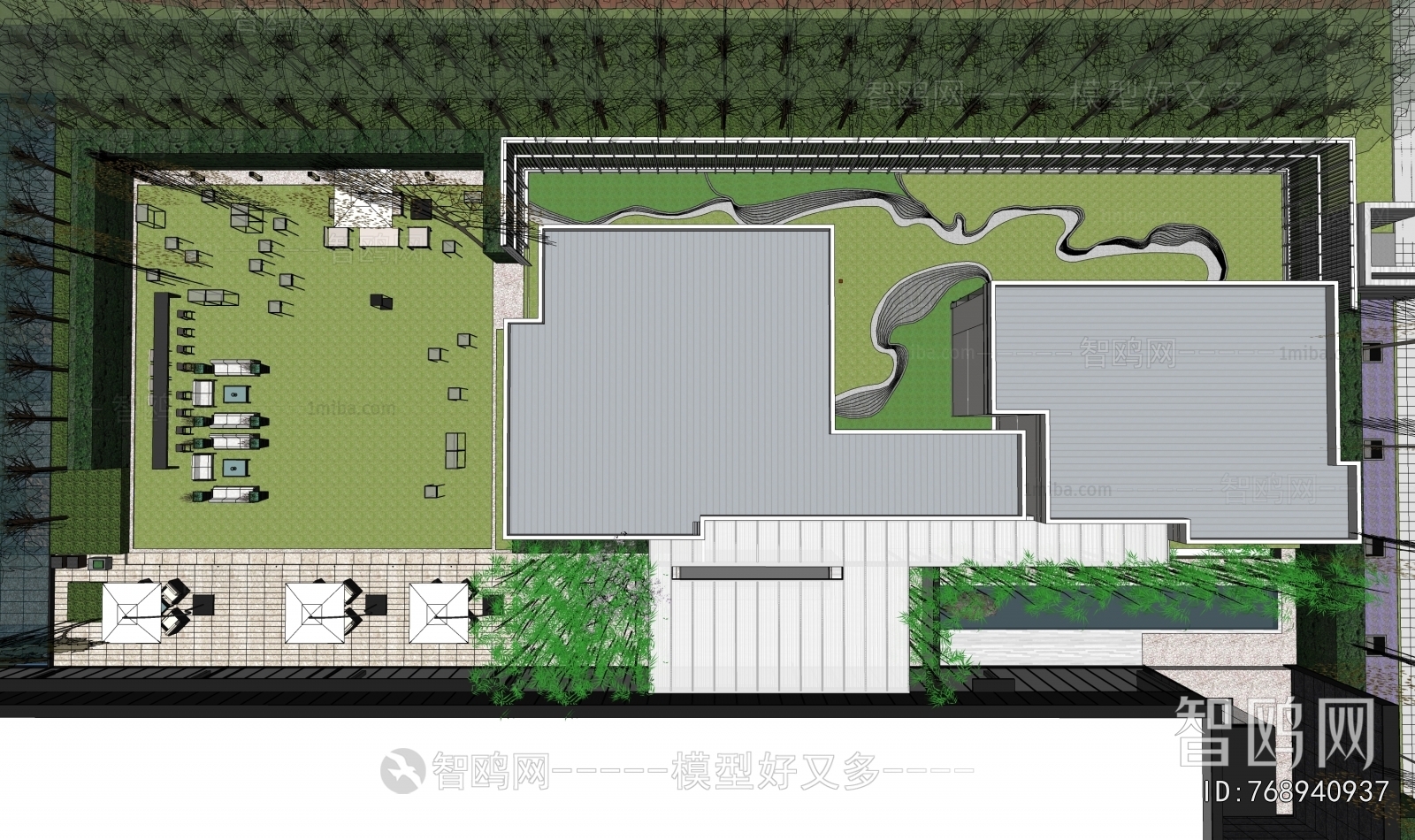 Modern Appearance Of Commercial Building