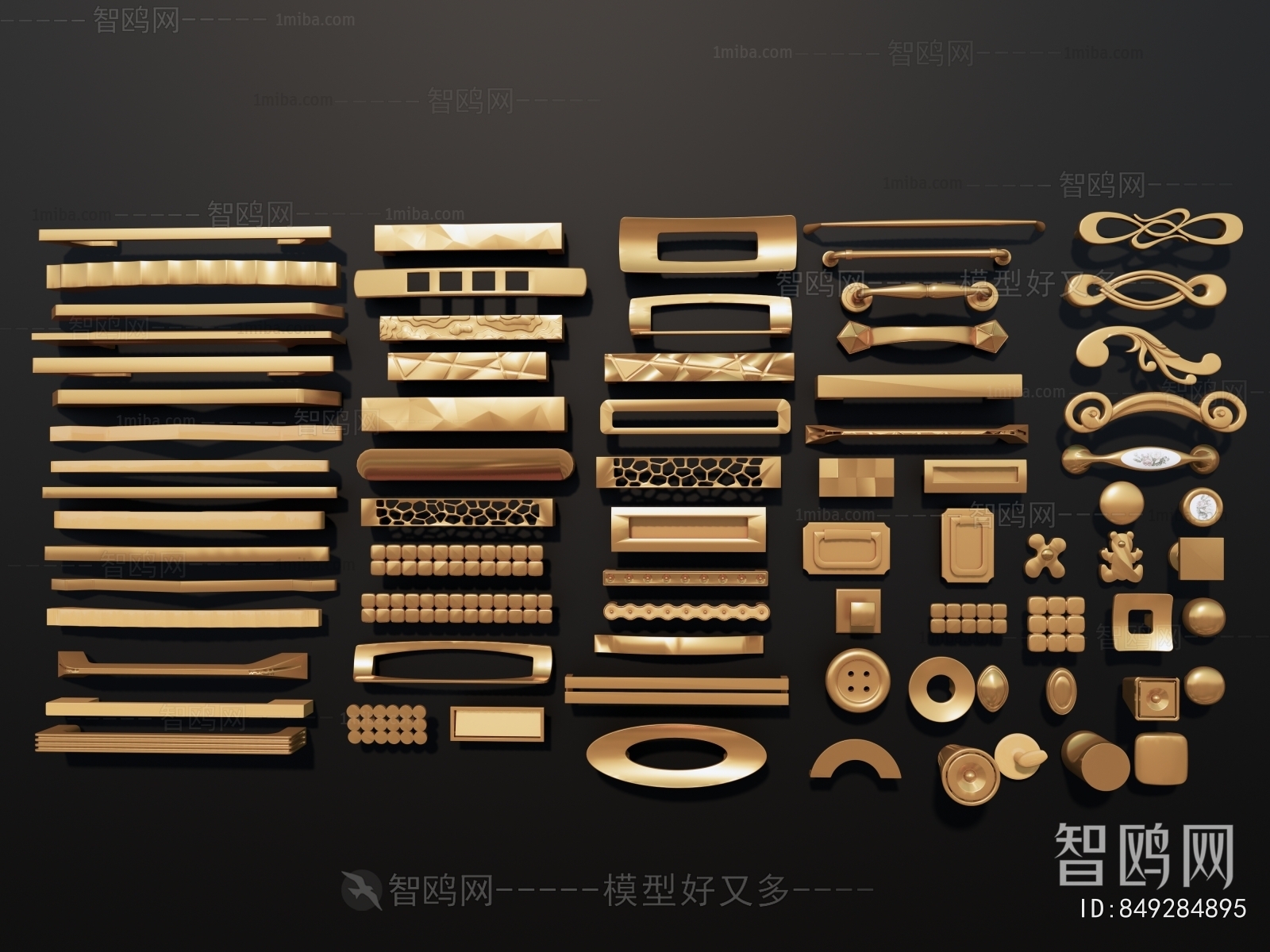 New Chinese Style Door Handle