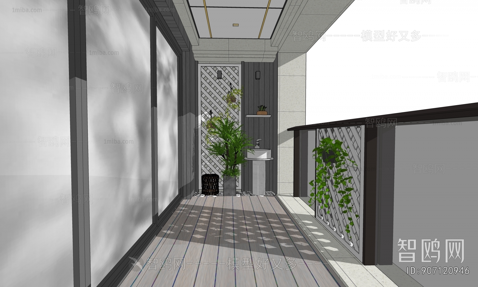 Modern Leisure Balcony