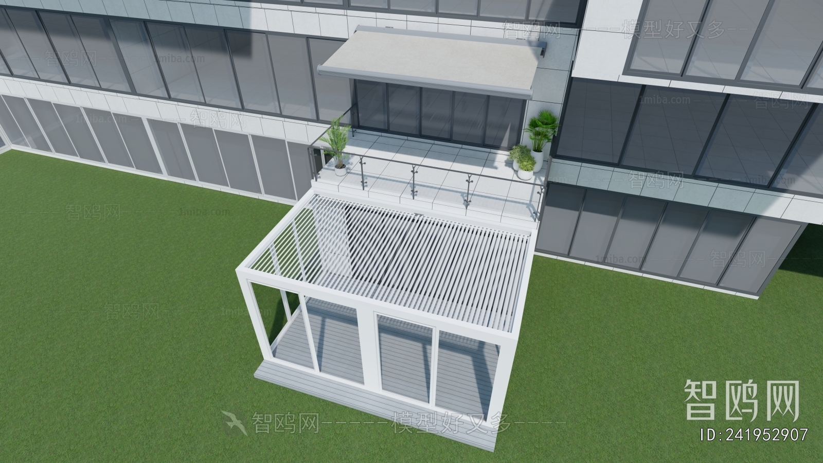 Modern Glass Sunshine Room