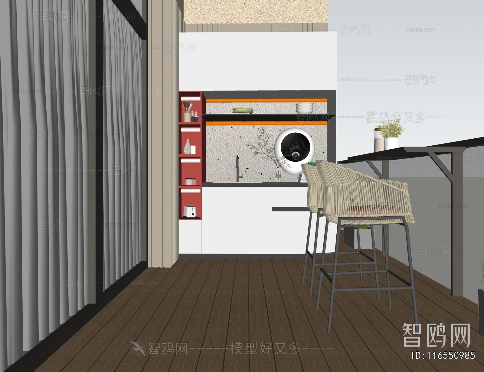 Modern Leisure Balcony