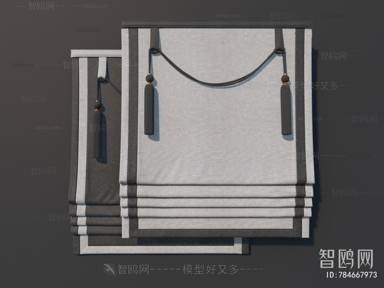 New Chinese Style Folding Curtain