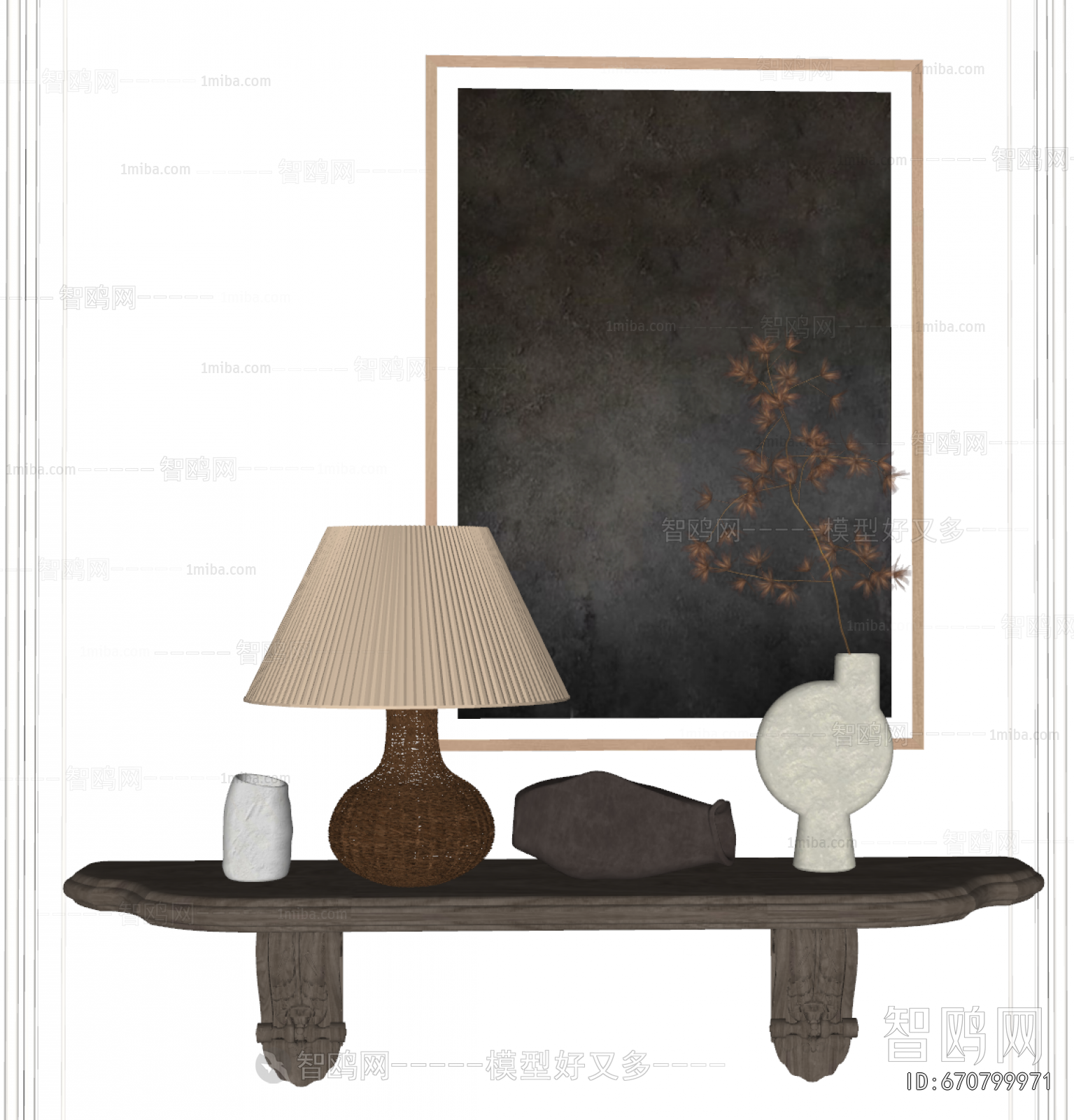 Wabi-sabi Style Decorative Set