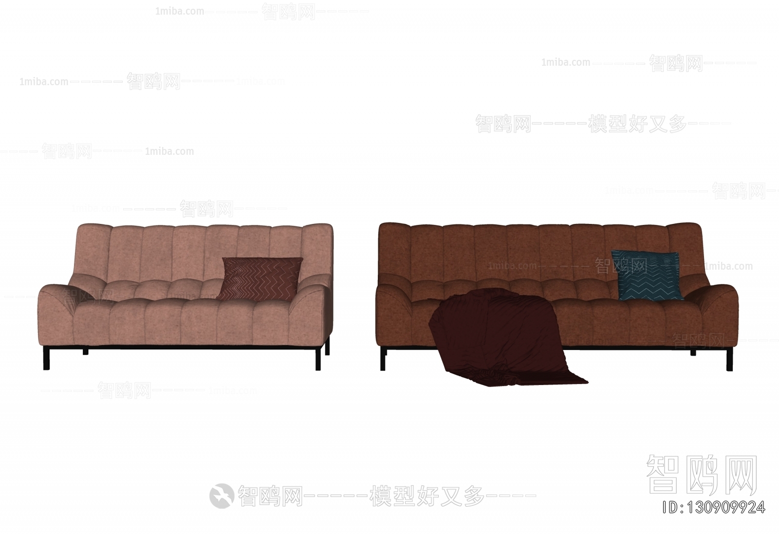 Modern Multi Person Sofa