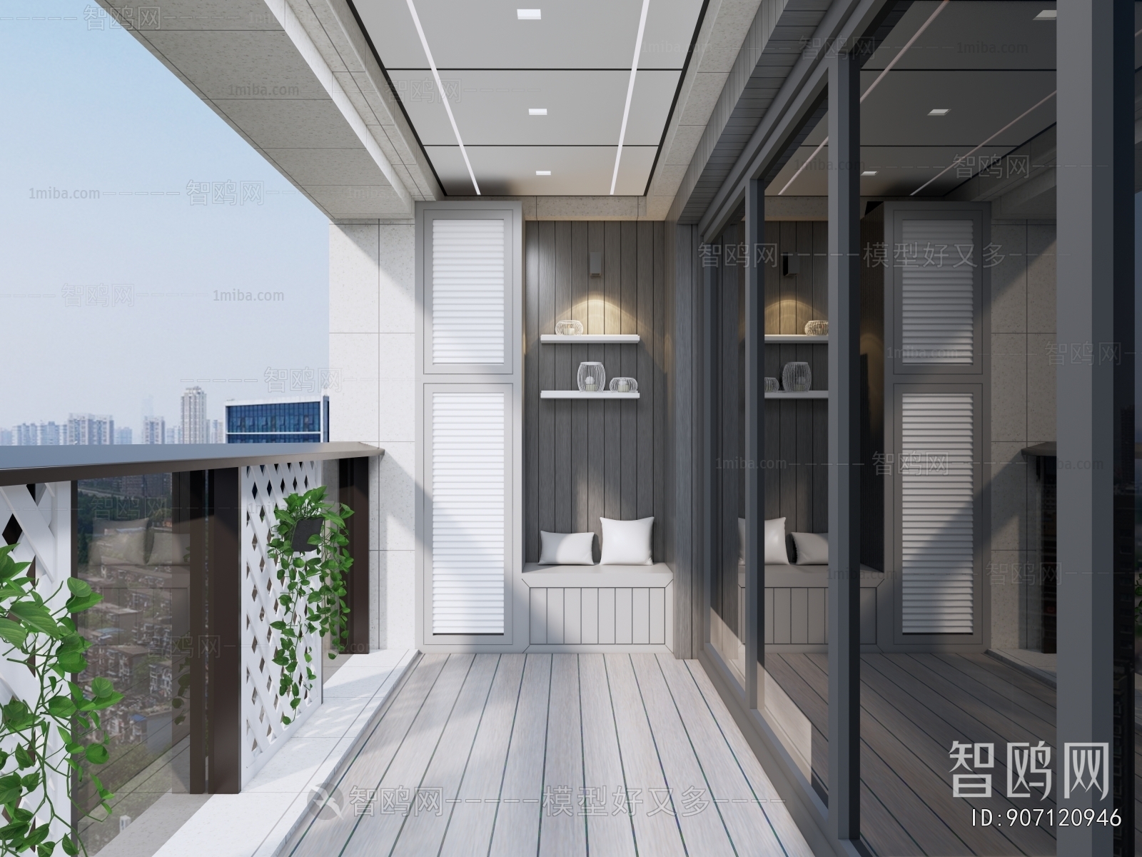 Modern Leisure Balcony