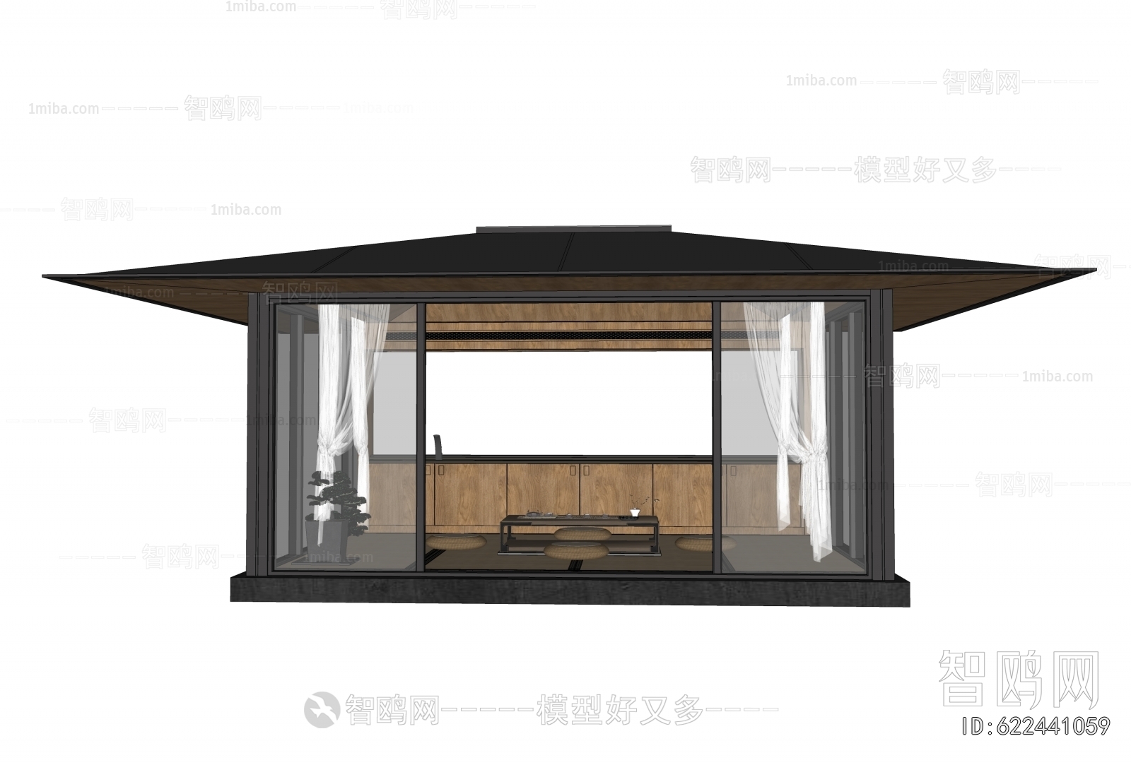 New Chinese Style Courtyard/landscape