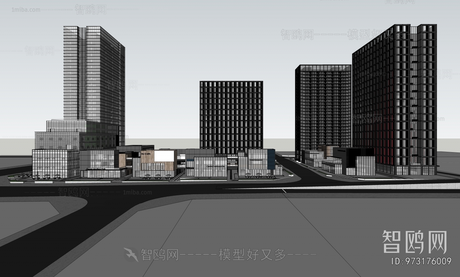 Modern Appearance Of Commercial Building