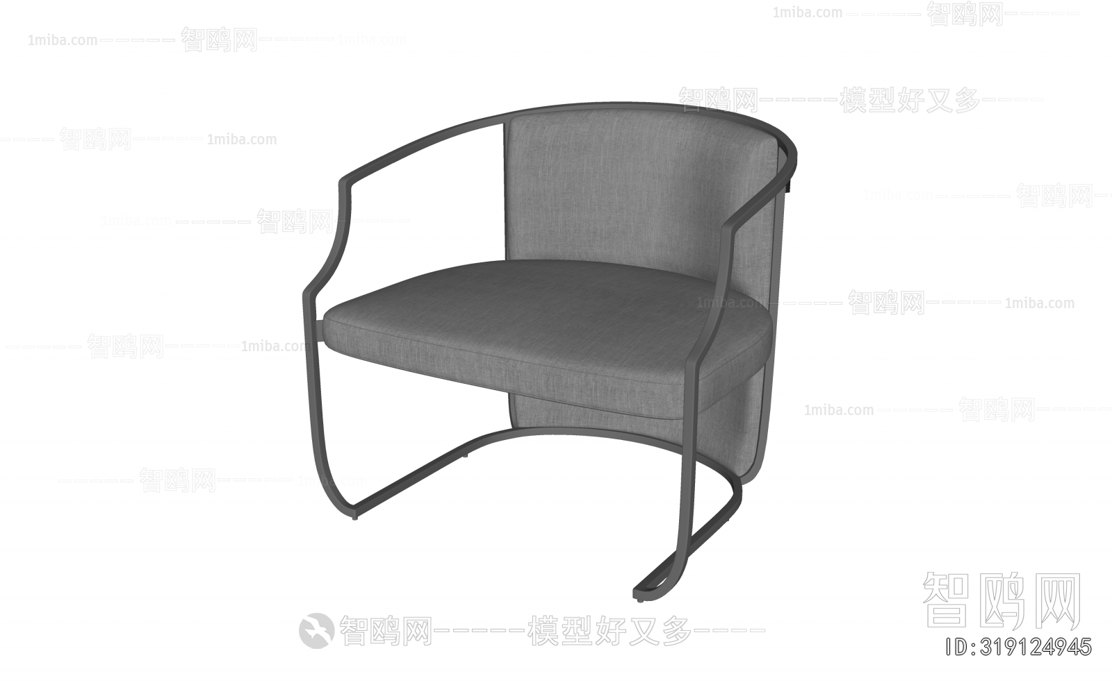 New Chinese Style Lounge Chair