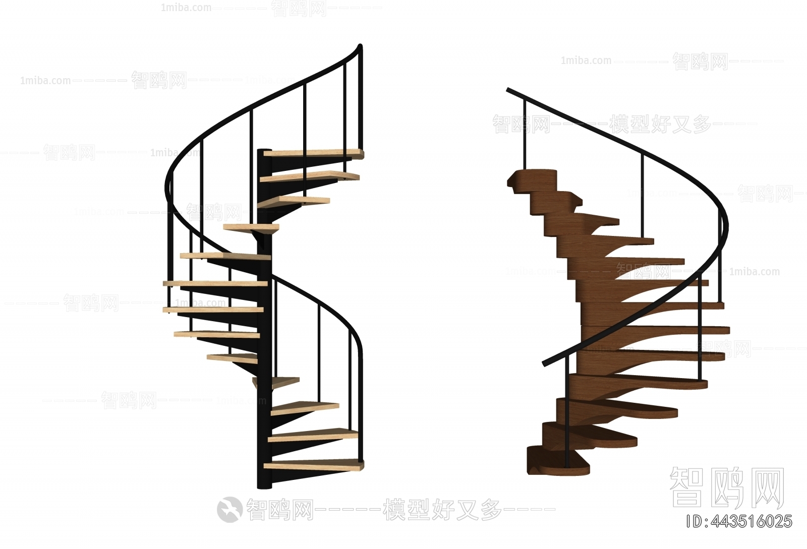 Modern Rotating Staircase