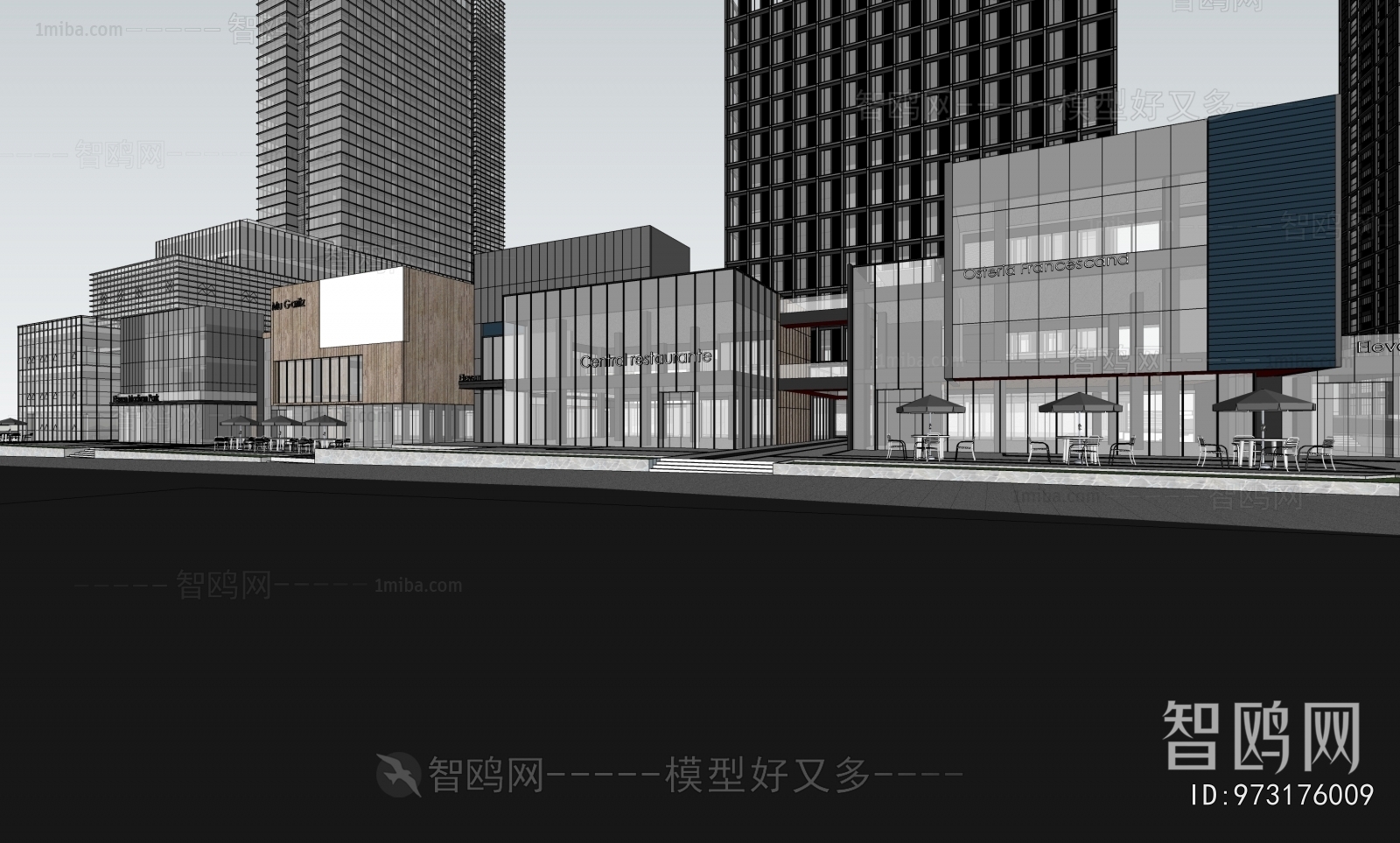 Modern Appearance Of Commercial Building