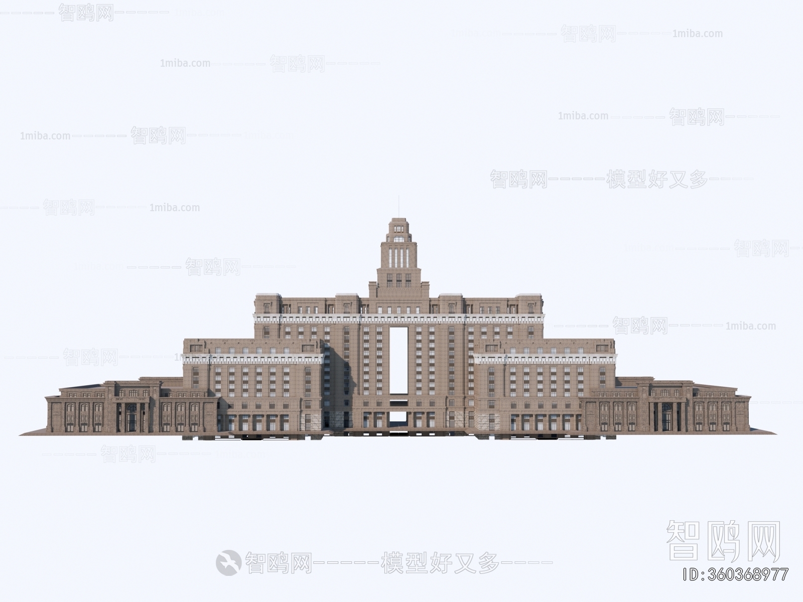 American Style Appearance Of Commercial Building