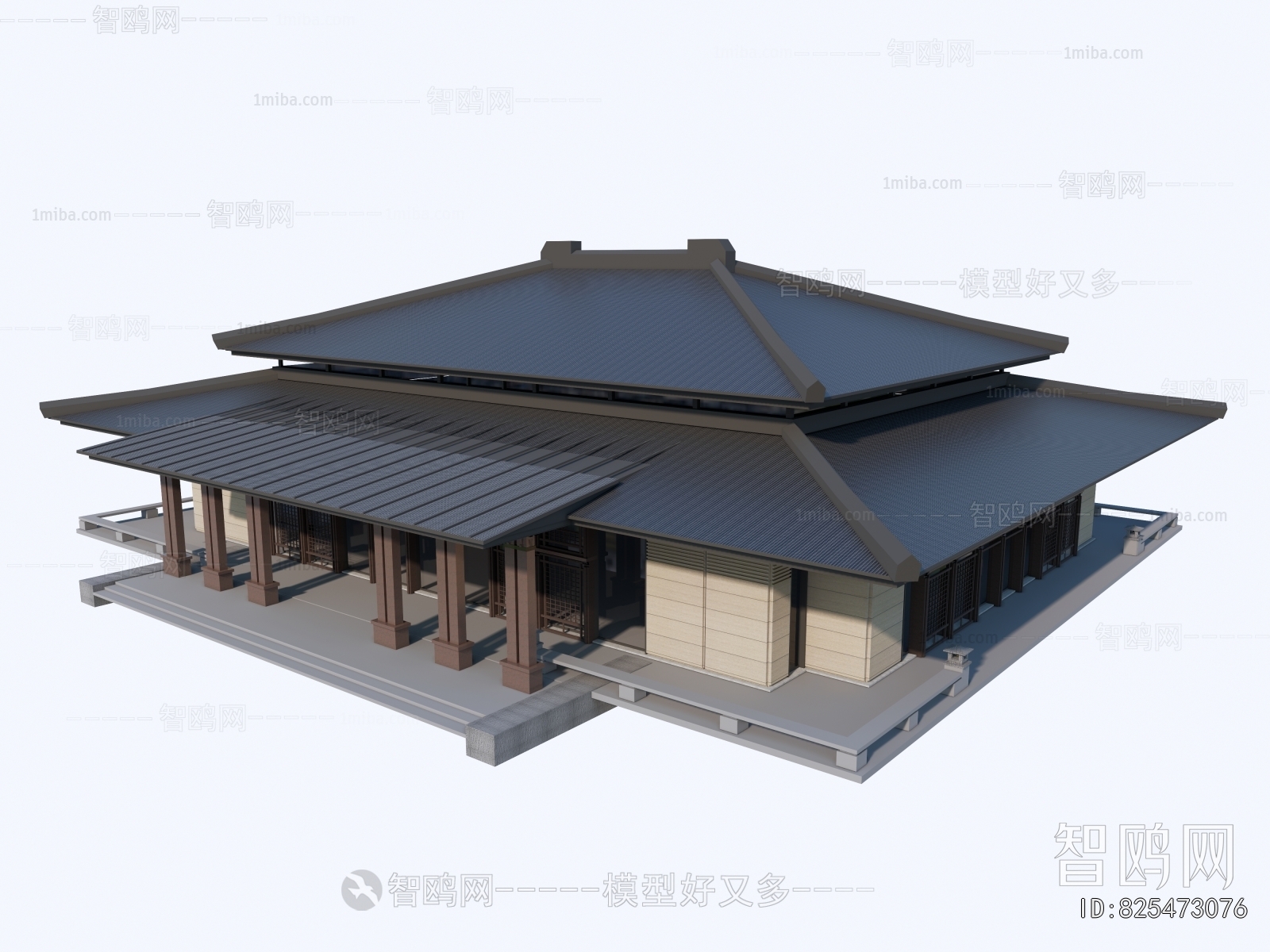 Chinese Style Architecture Of Artistic Style