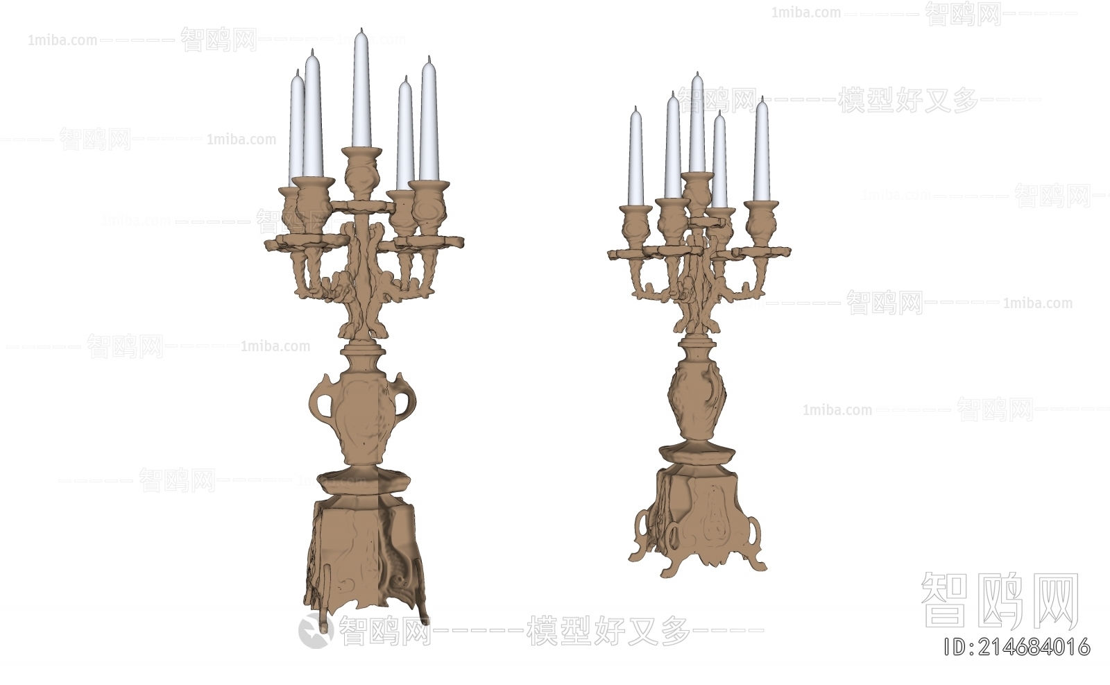 European Style Candles/Candlesticks