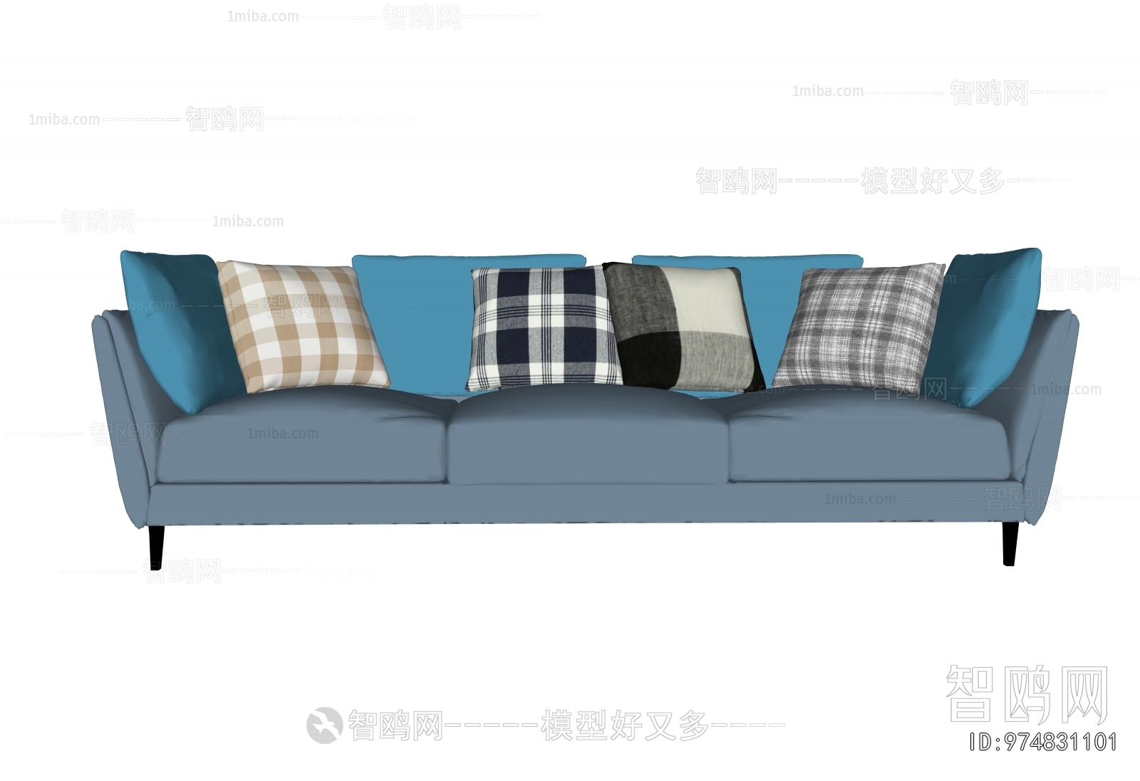 Modern Three-seat Sofa