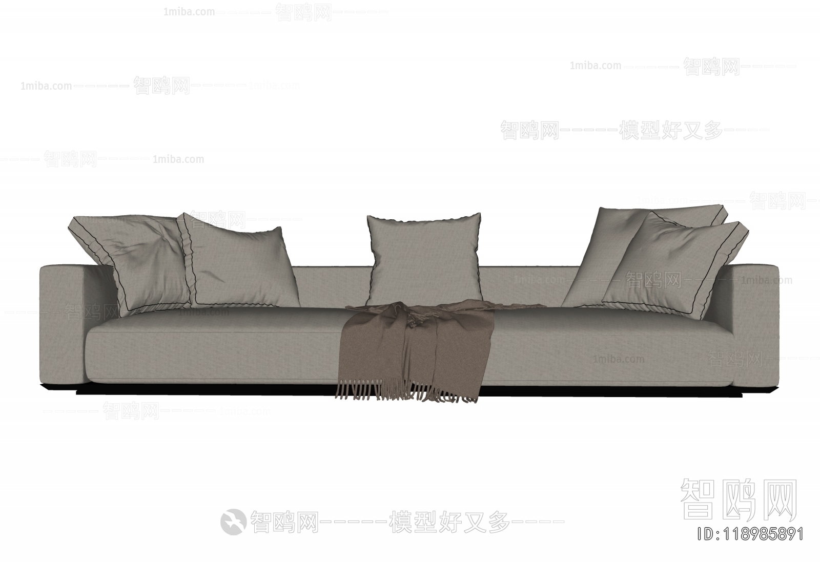 Modern Multi Person Sofa