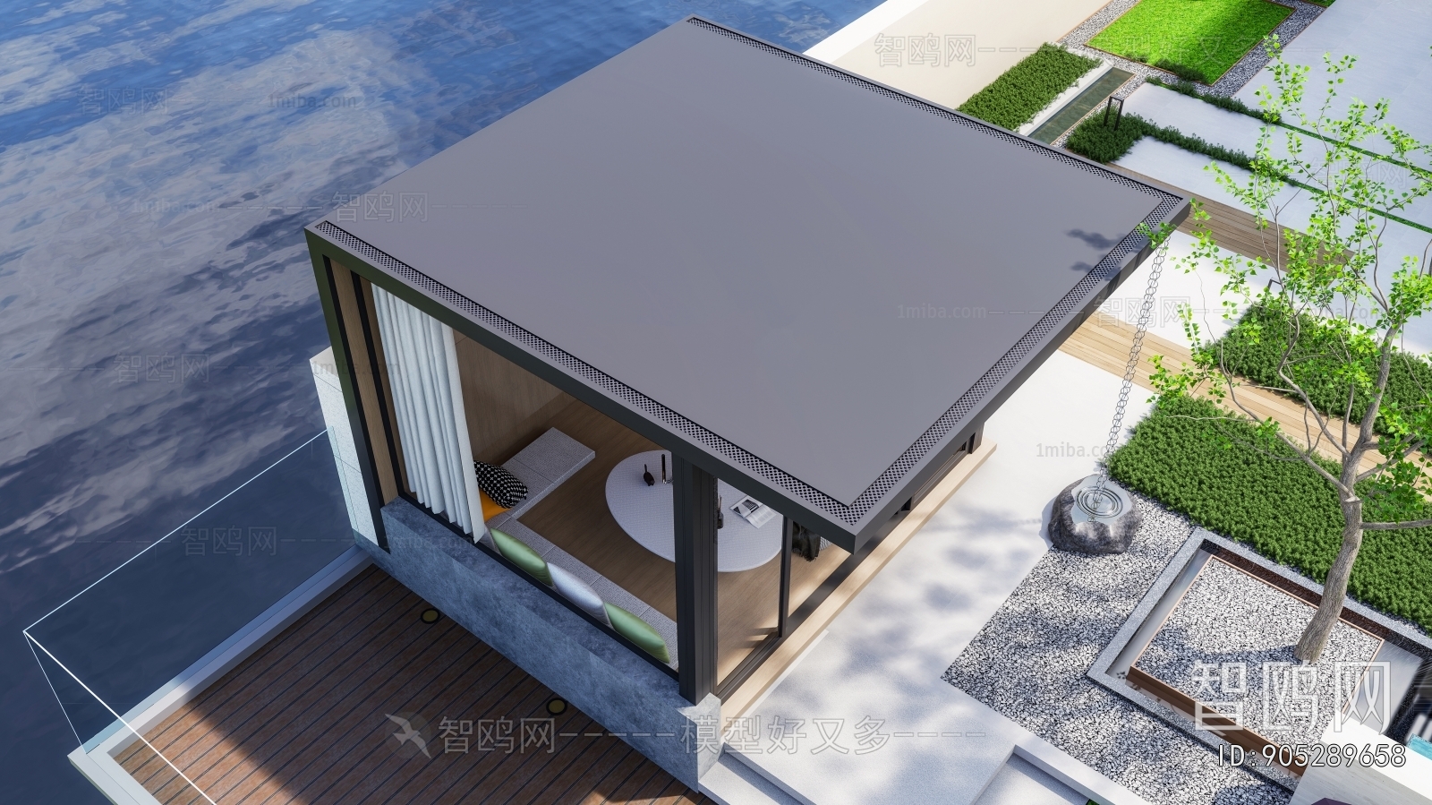 New Chinese Style Courtyard/landscape