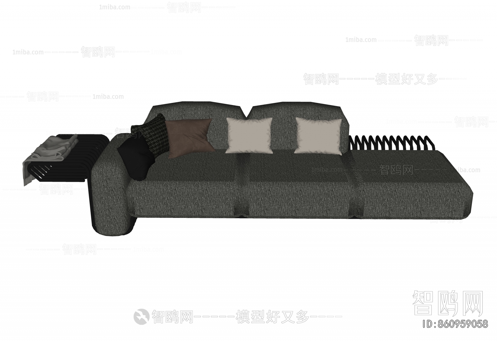 Modern Three-seat Sofa