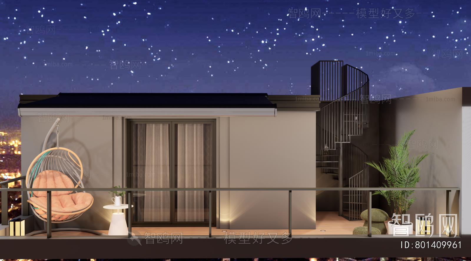 Modern Leisure Balcony