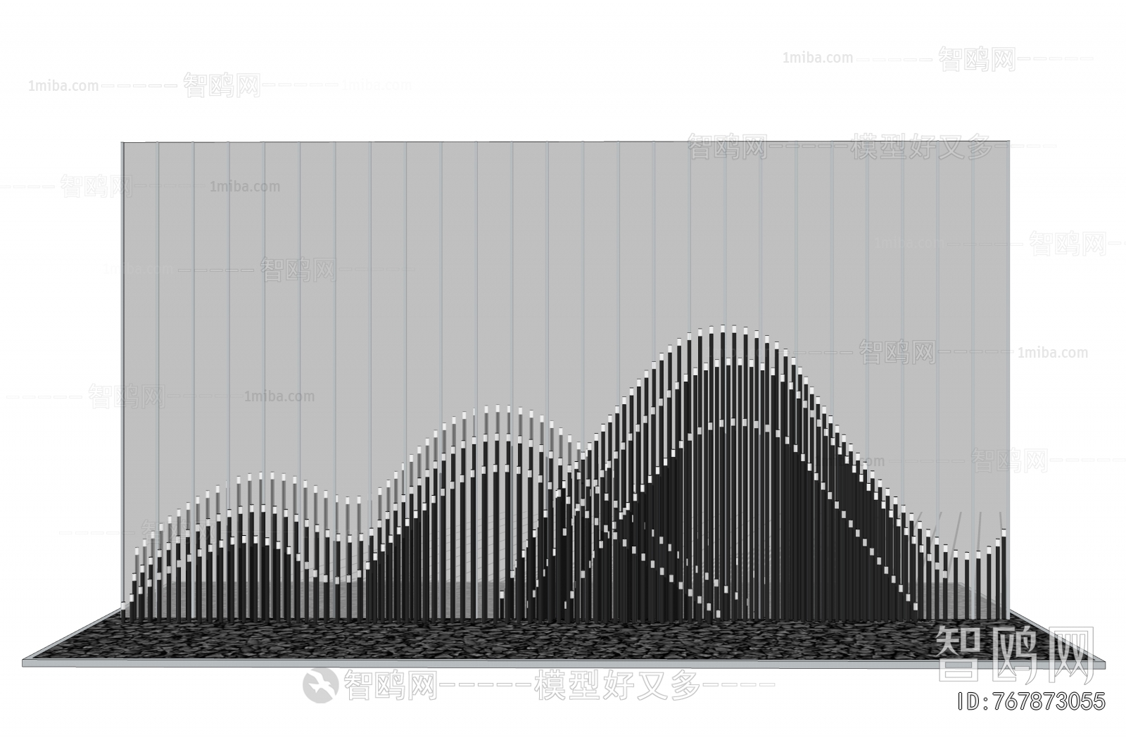 Modern Landscape Wall