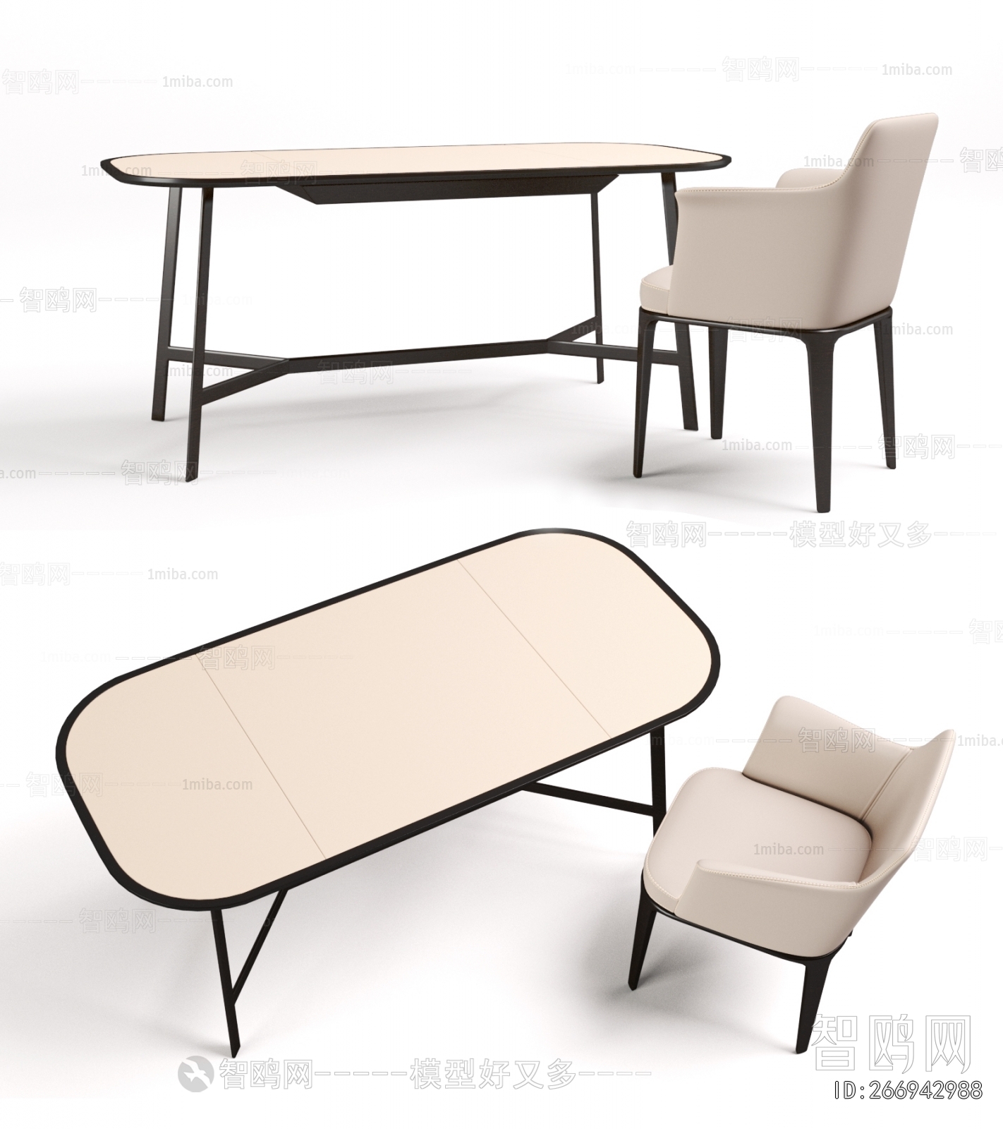 Modern Computer Desk And Chair