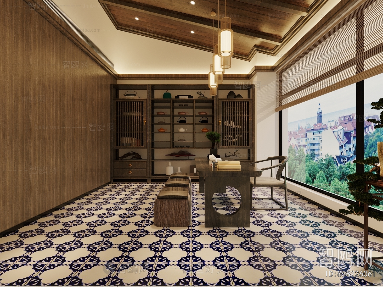 New Chinese Style Tea House