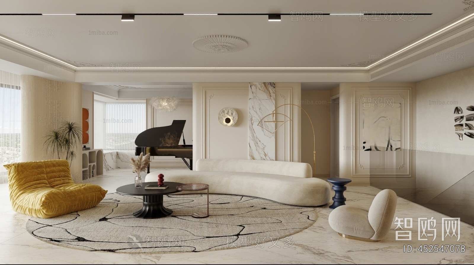 French Style A Living Room