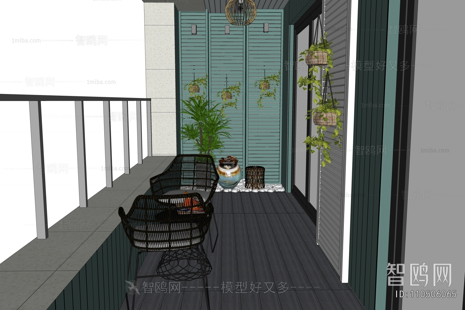 Modern Leisure Balcony
