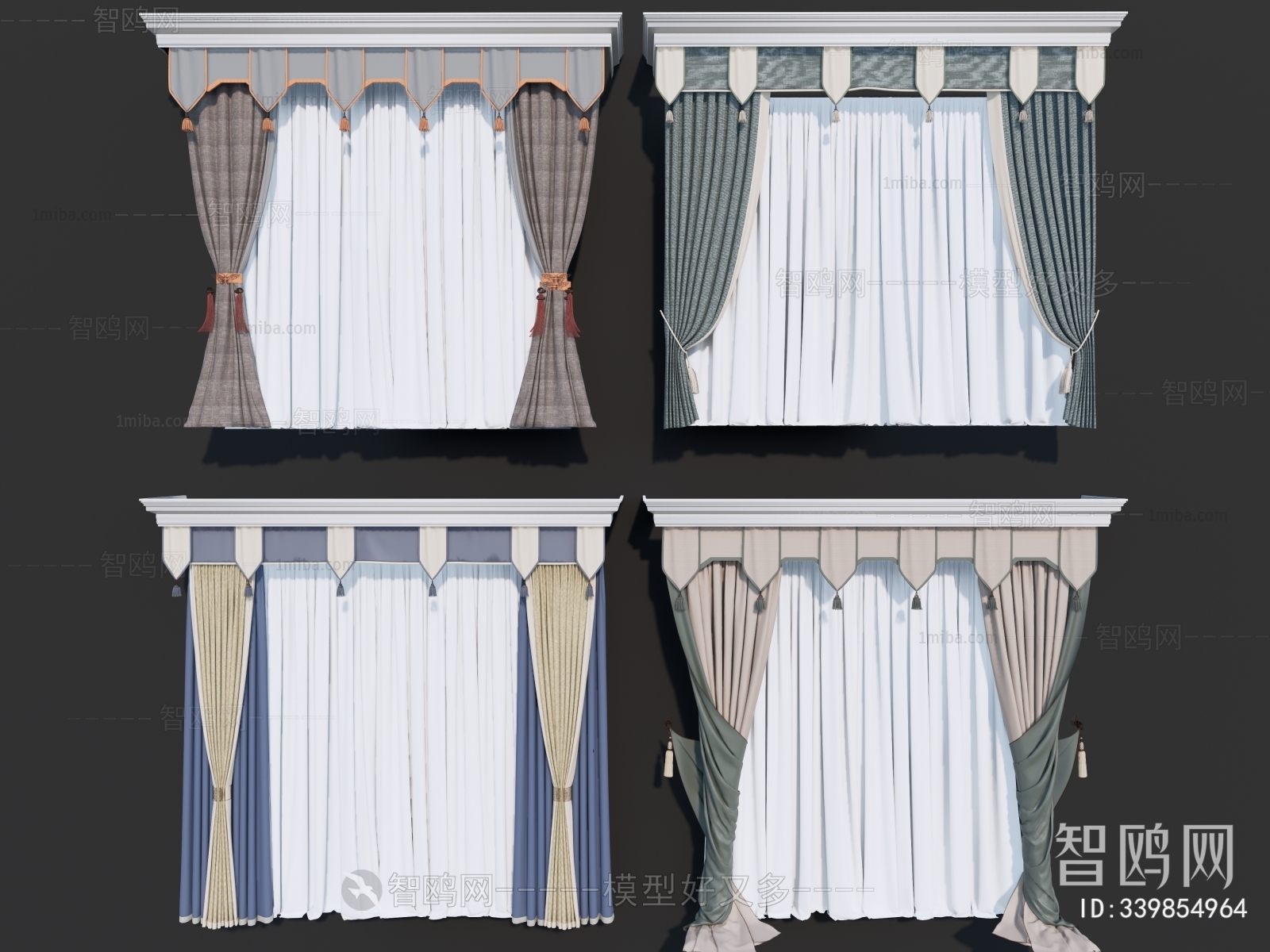 New Chinese Style The Curtain