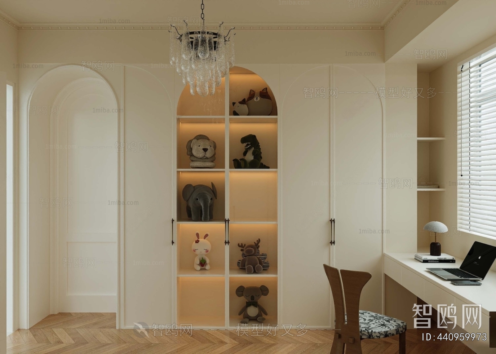 French Style Study Space