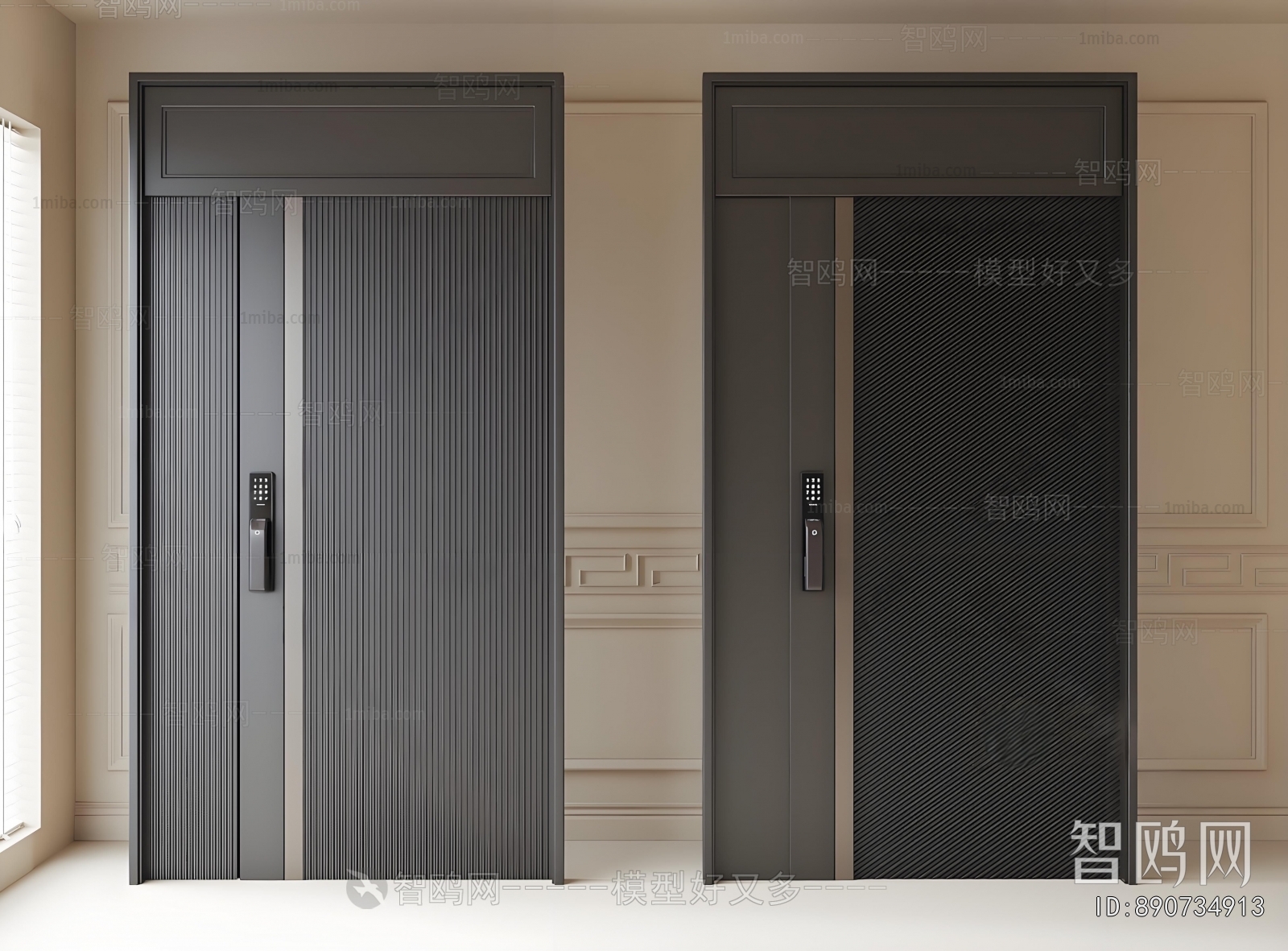 Modern Entrance Door