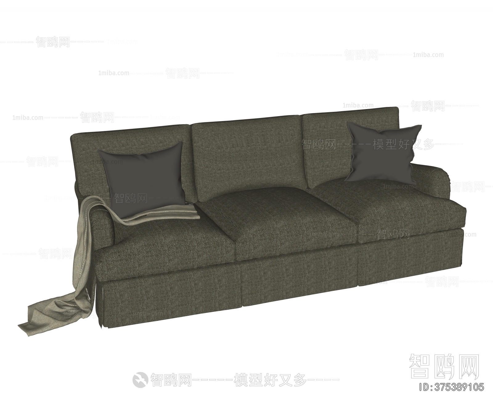 Modern Three-seat Sofa