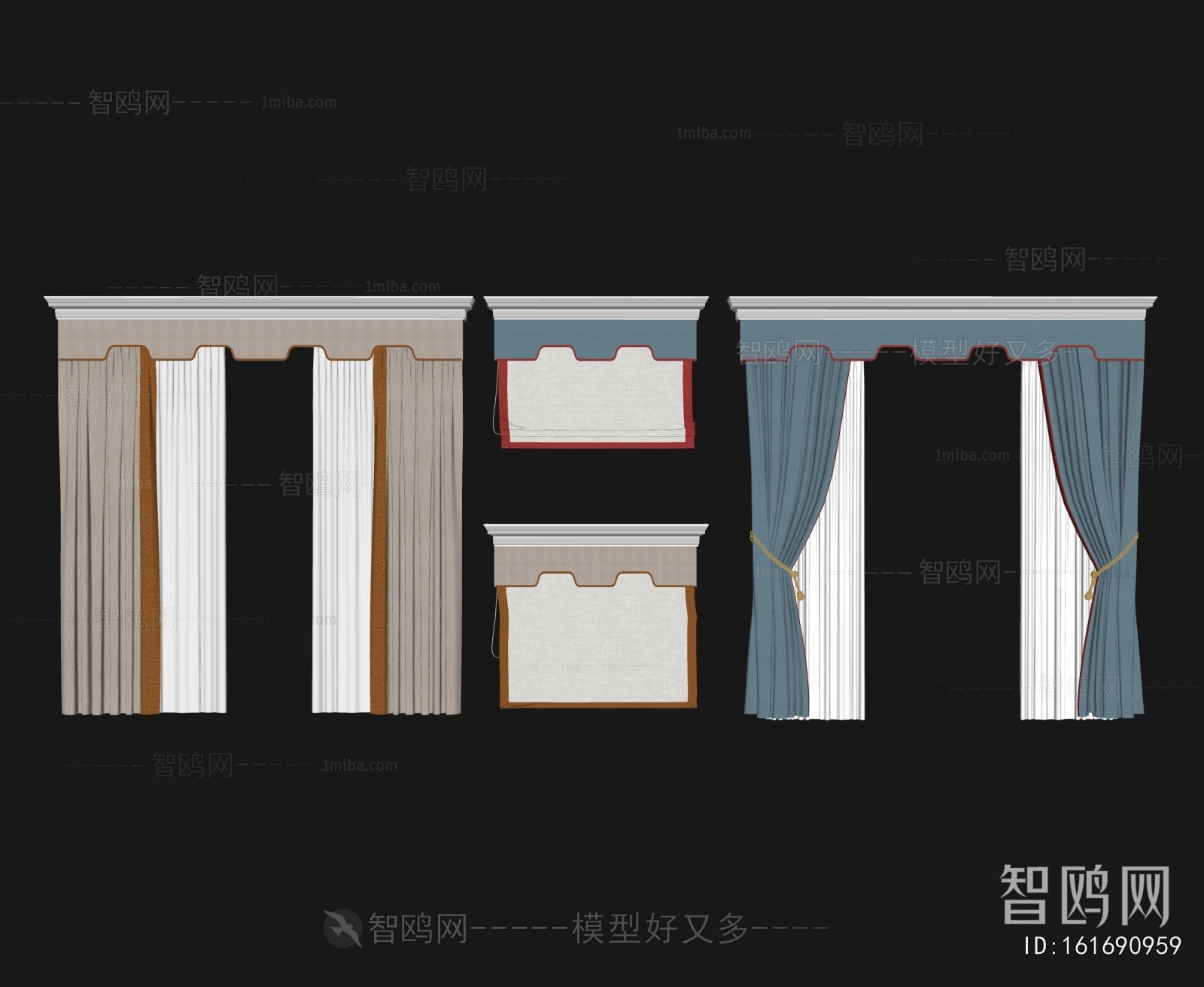 New Chinese Style The Curtain