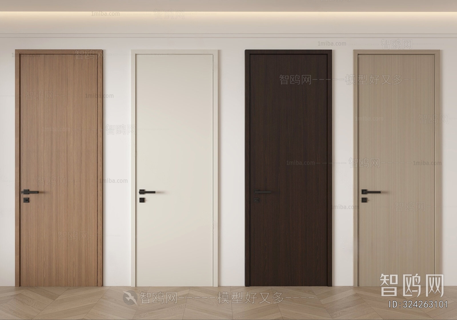 Modern Single Door