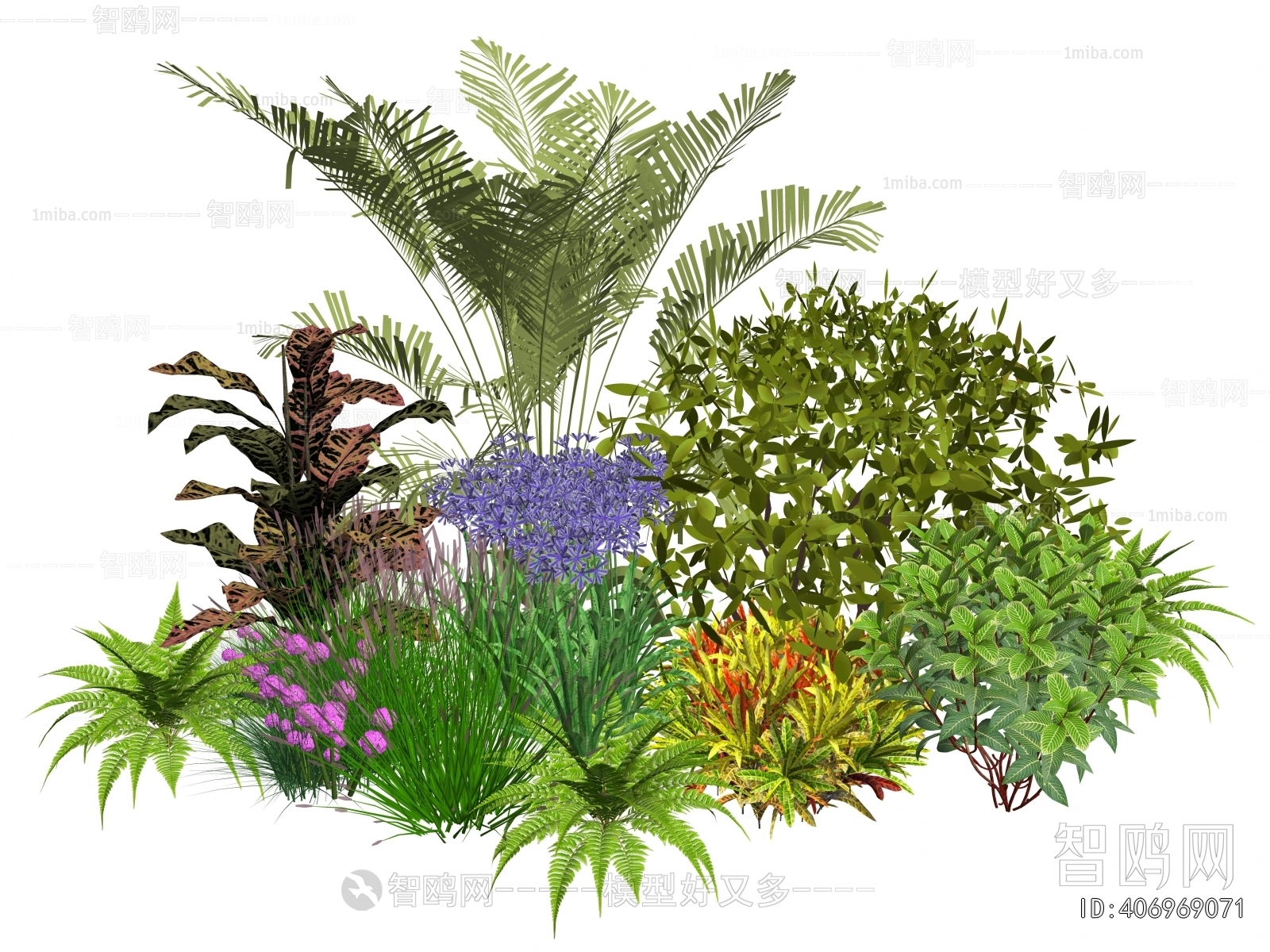 Modern Plant Pile