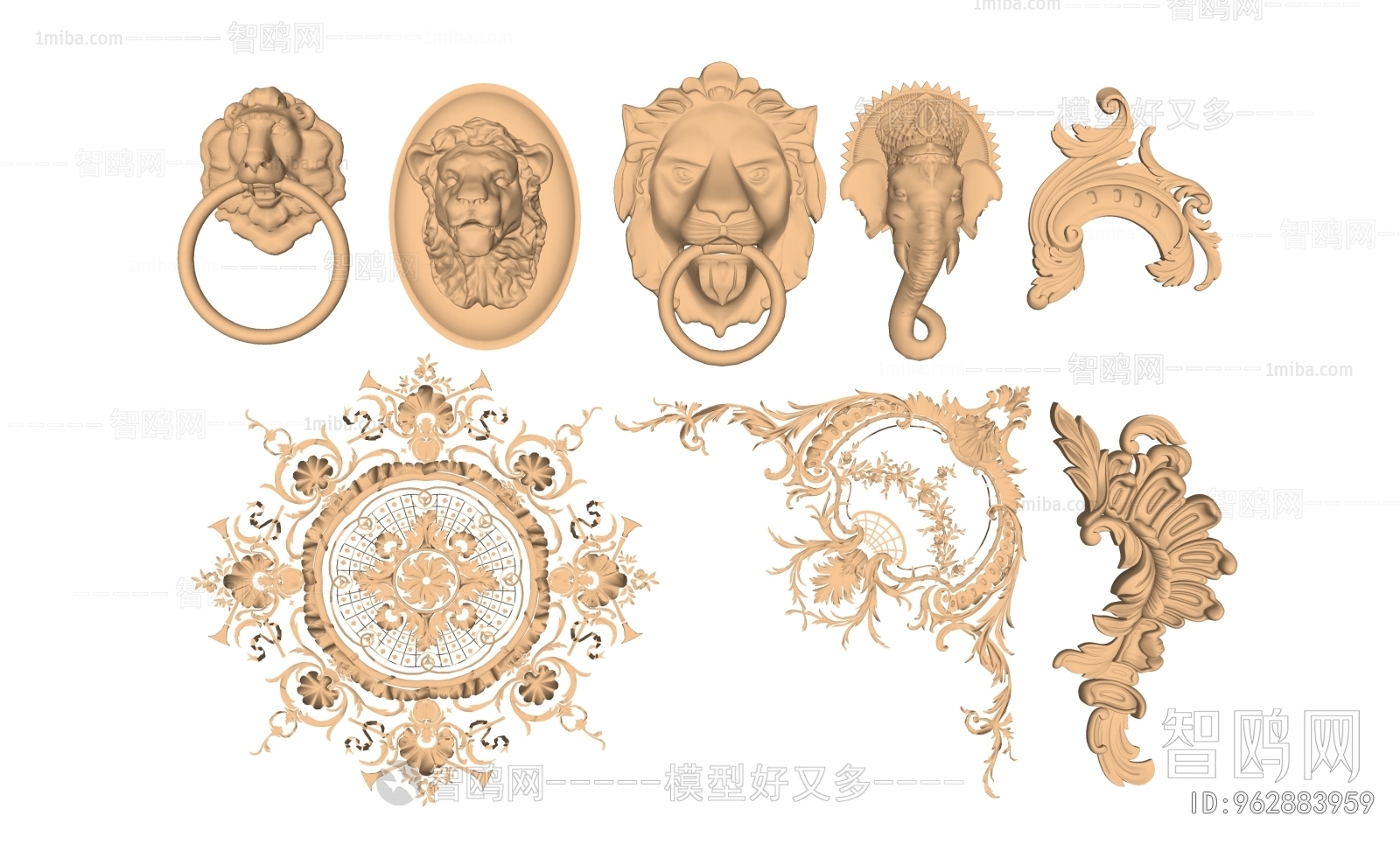 Chinese Style Door Handle