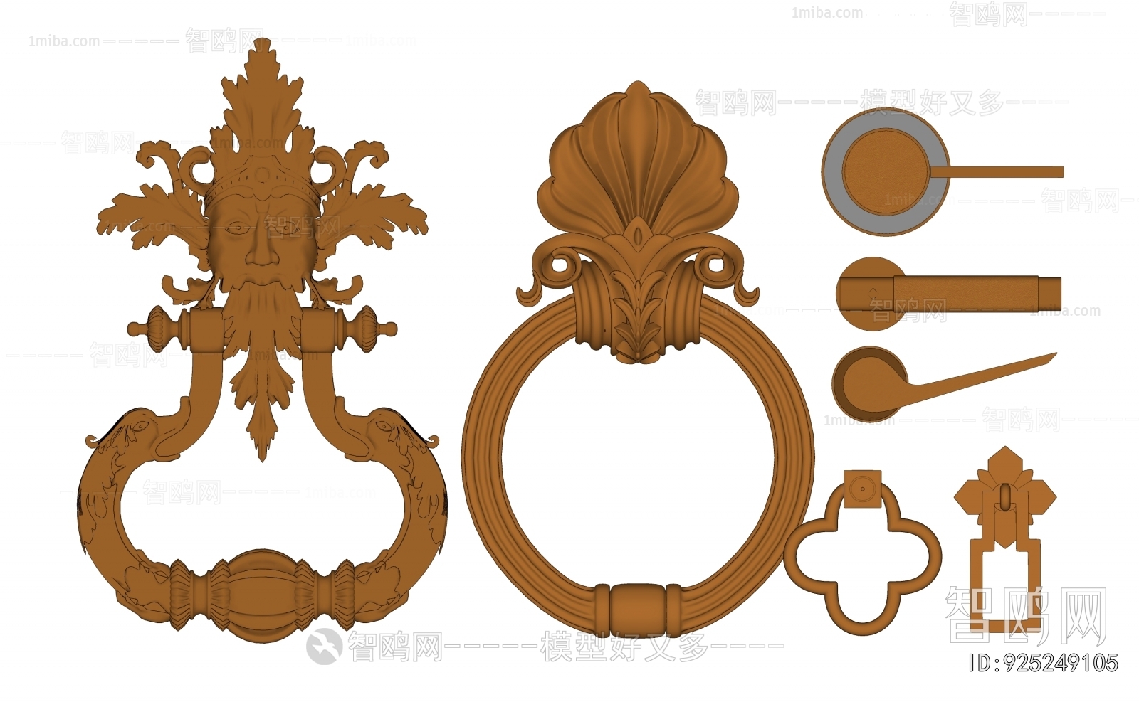 Chinese Style Door Handle