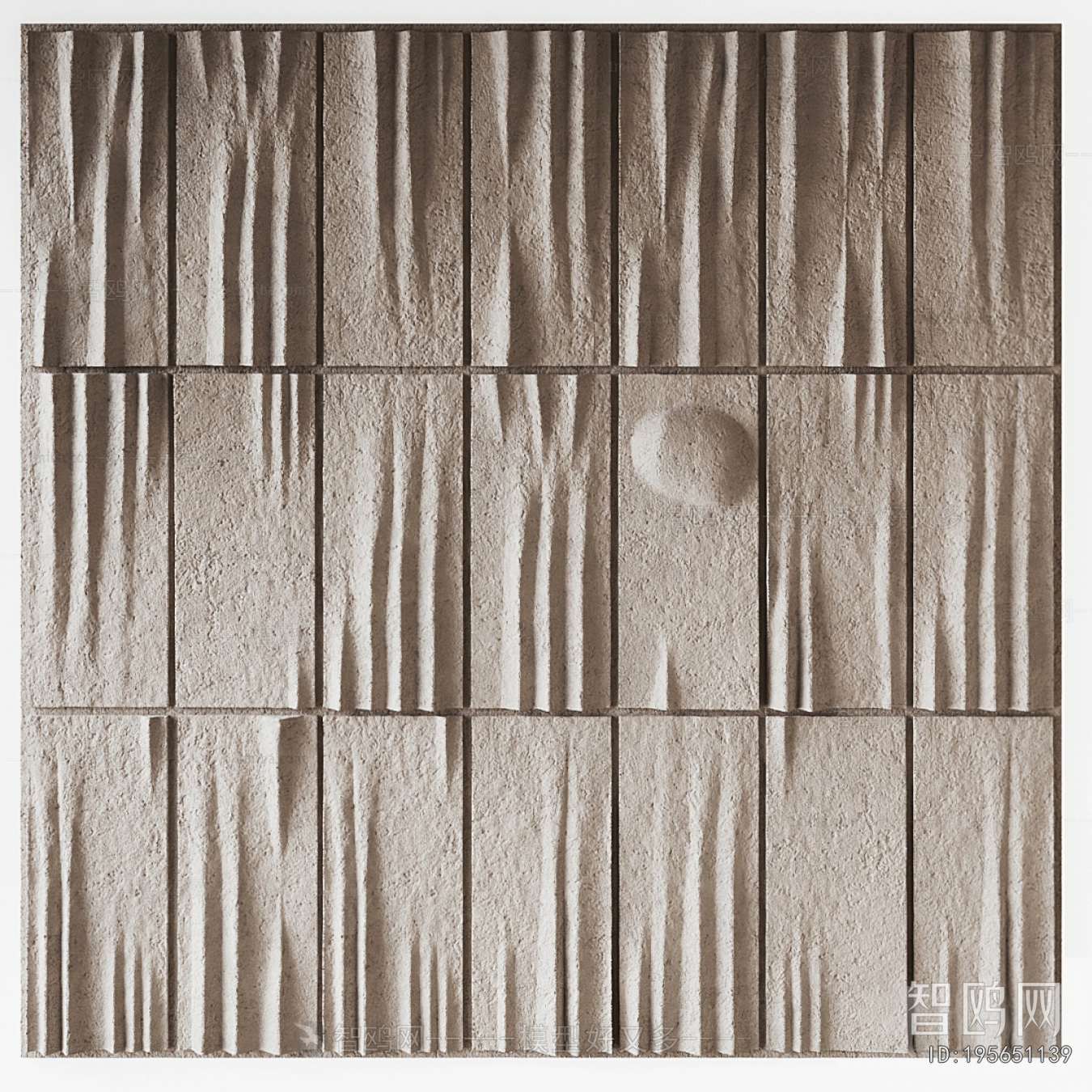 Wabi-sabi Style Wall Panel