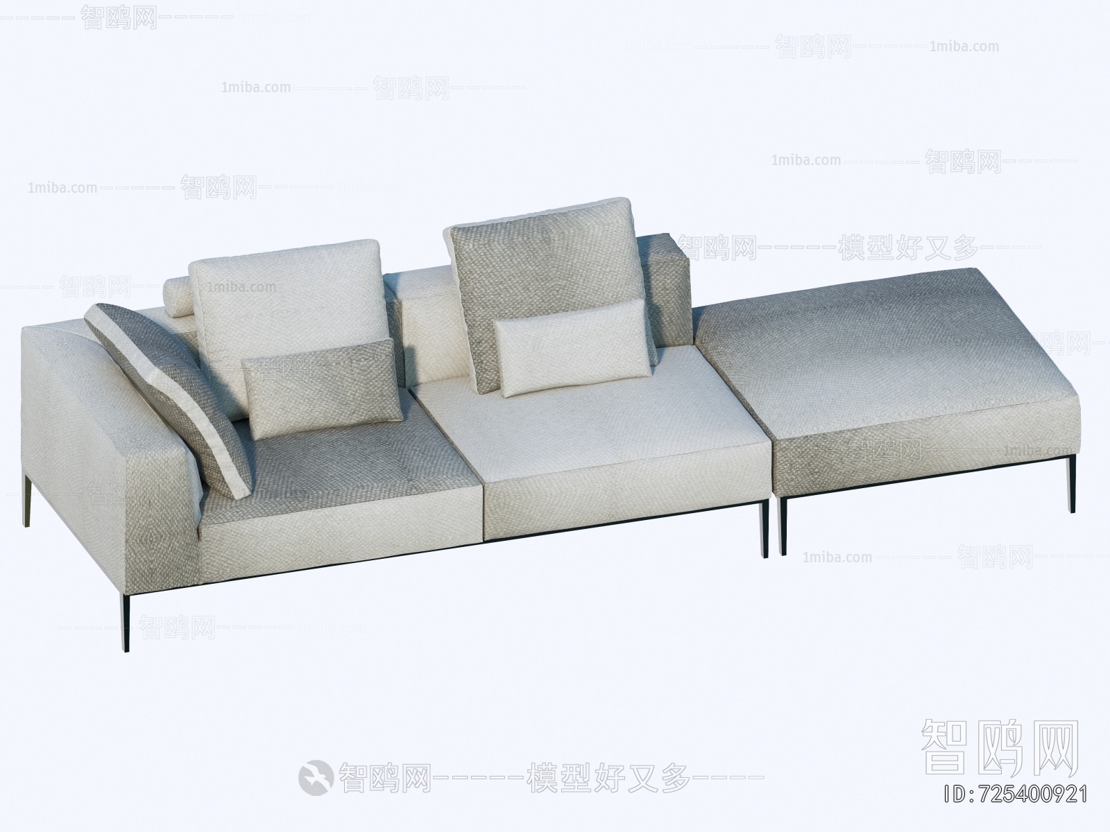 Modern Three-seat Sofa