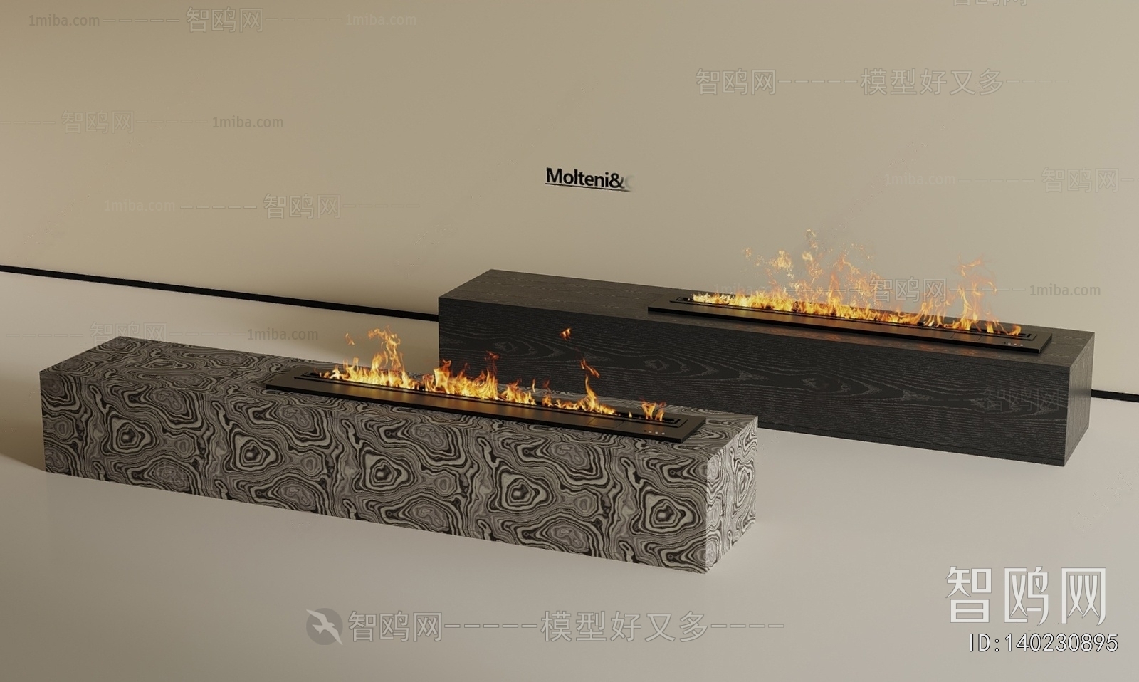 Modern Electronic Fireplace